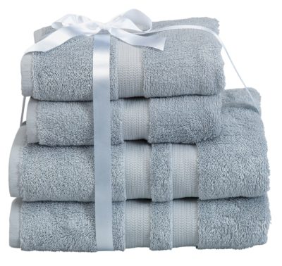 Heart of House - Egyptian Cotton Bale - Dove Grey